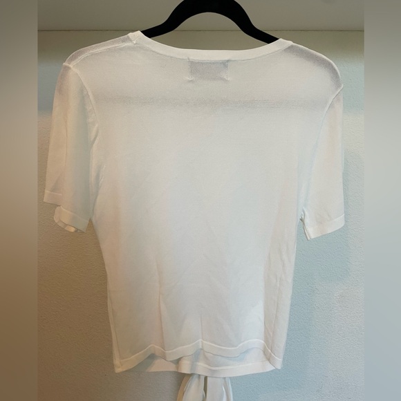 Modern Citizen white t-shirt with front tie - Picture 3 of 3